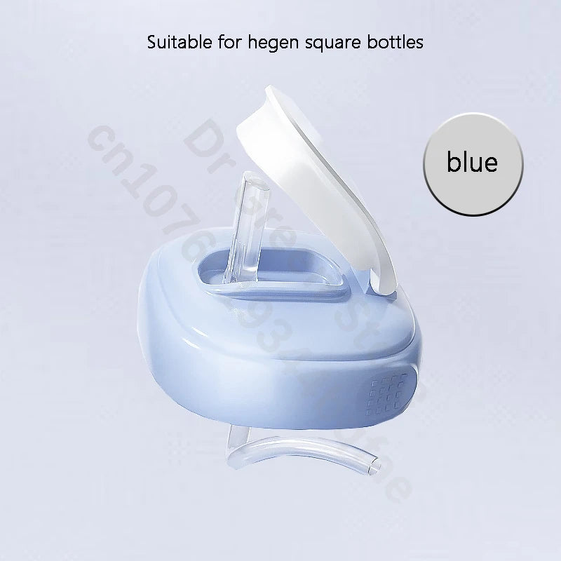 AN PEI Square Bottle Accessories For Hegen Bottles Cup Cover Handle Nipple Universal