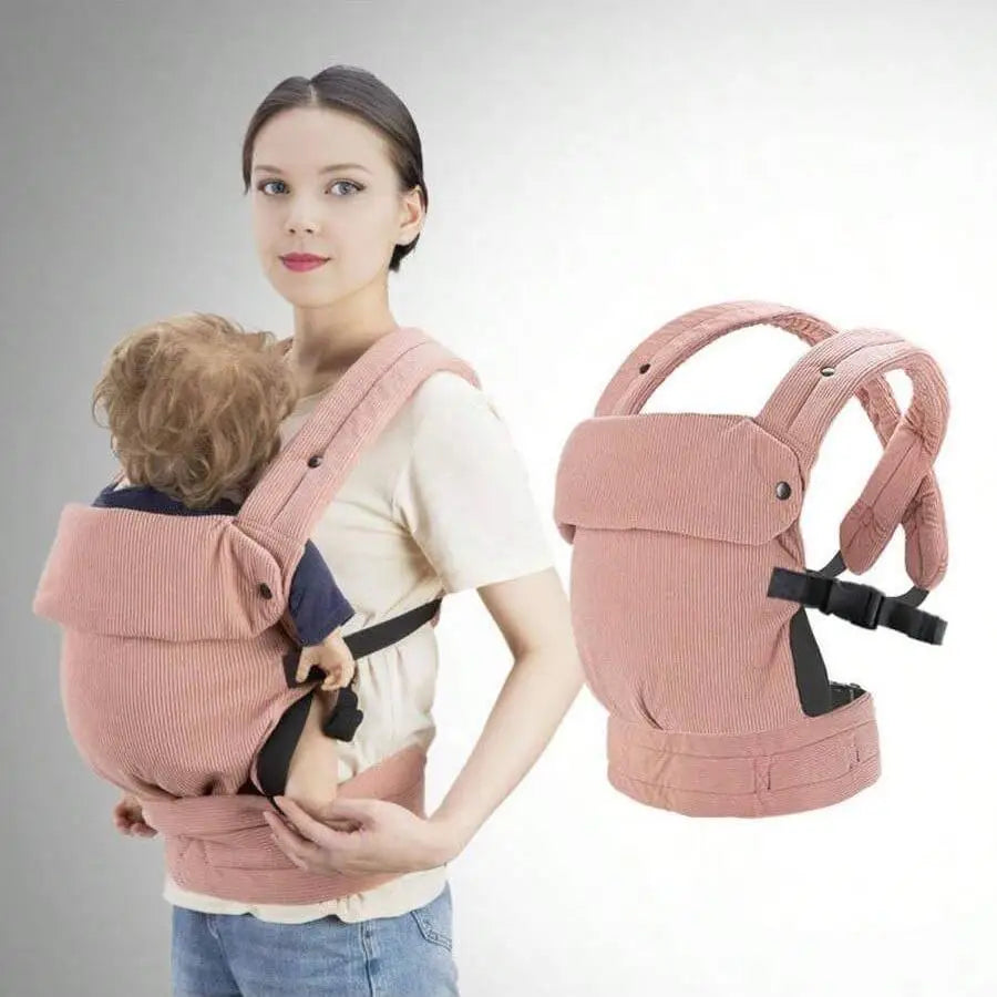 Front-Hold Simple Baby Carrier for Infants and Toddlers, Lightweight Multifunctional Carrier