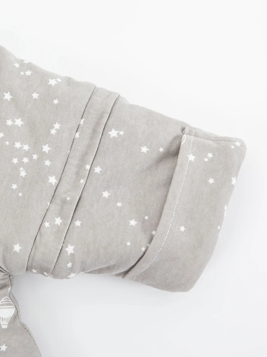 Thickened Winter Sleeping Bag For Infants Aged 3-30 Months Detachable Sleeves Anti-kick And Warm Baby Blanket 3.5 Tog
