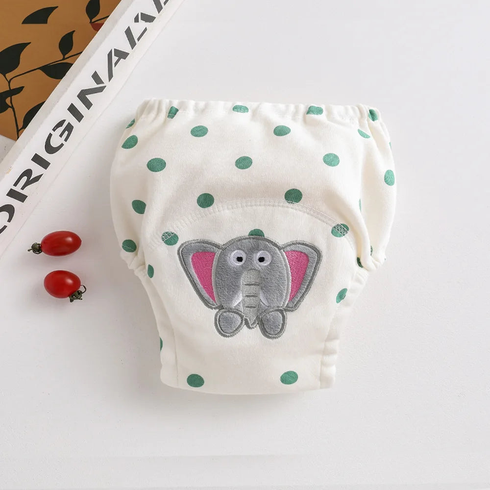 Newborn Baby Washable Reusable Cloth Nappies Grid Model Adjustable Diaper For Newborns