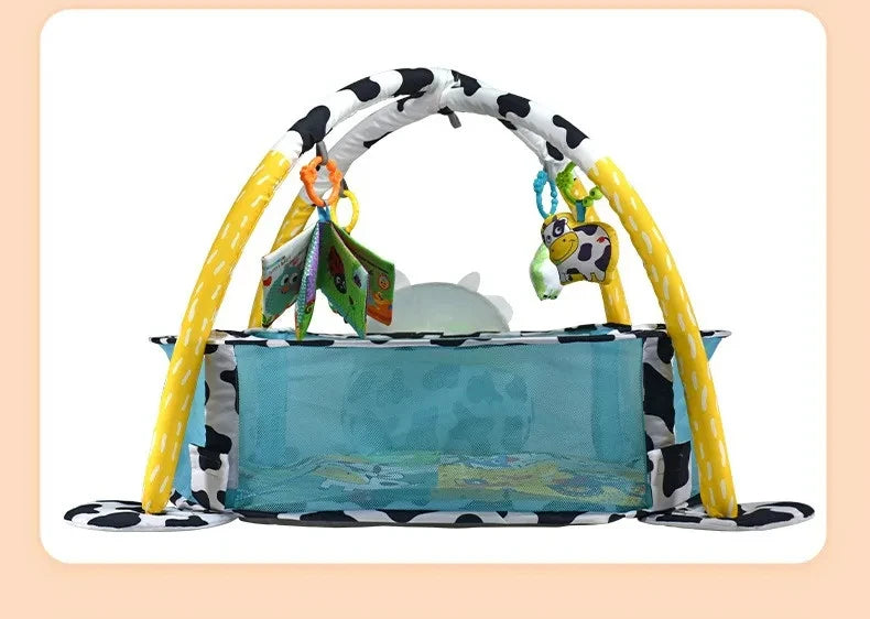 Baby Activity Fitness Frame Baby Crawling Mat Game Mat Multifunctional Early Education Fence Kids Activity Mat Gym Toys Gift