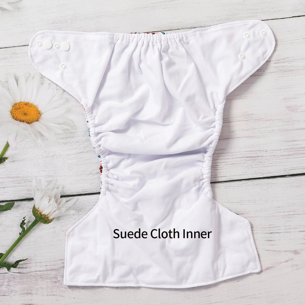 3PCS Baby Waterproof Nappies Cute Underwears Reusable Newborn Cloth Diaper Soft Ecological Toddler Training Pants For Boys Girls