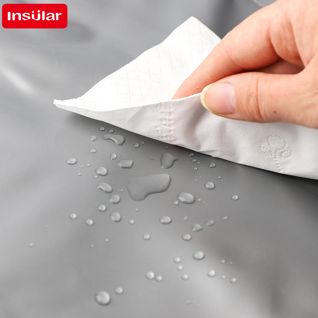 INSULAR Convenient Mattress 3-Layer Waterproof Diaper Changing Pad Foldable Storage Pack Washable Nappy Cushion Multi-functional
