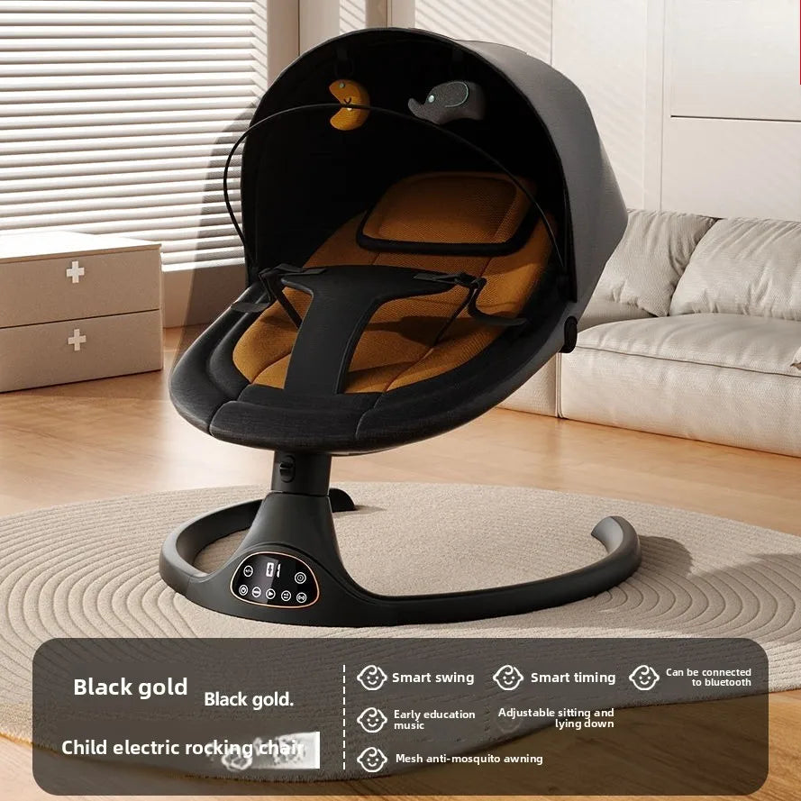Electric Baby Rocker Swing and Soothing Bassinet with Music