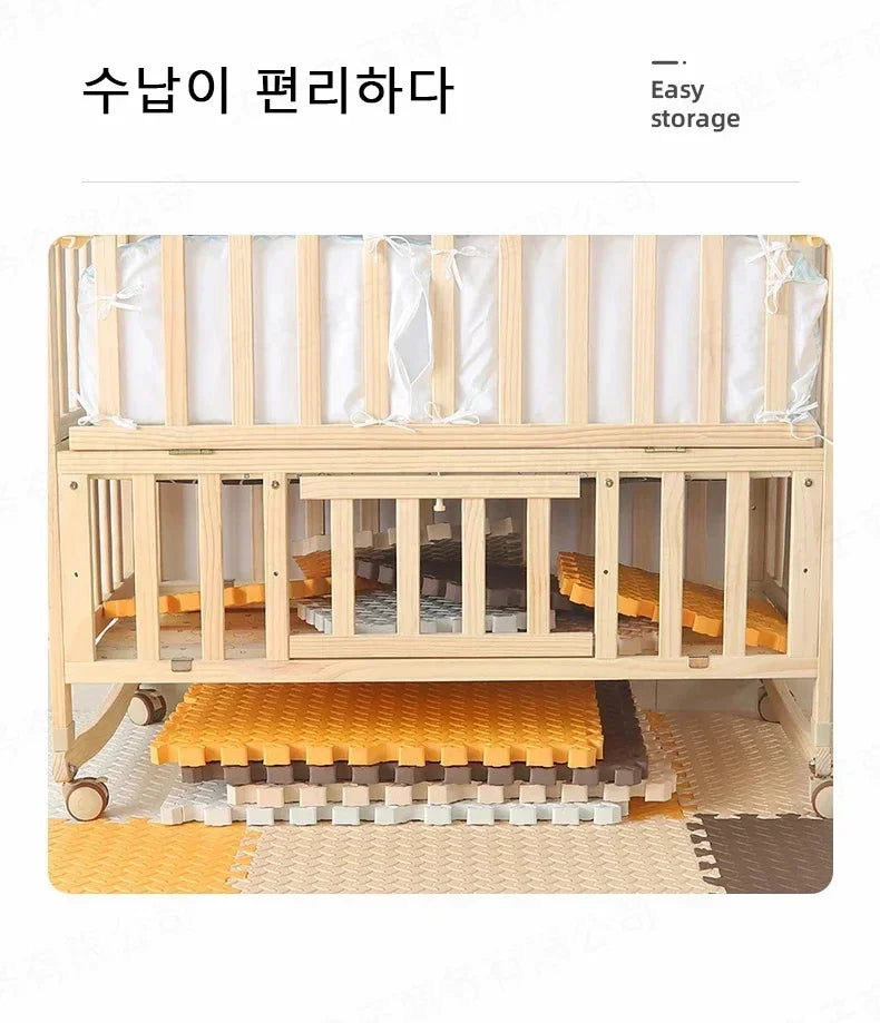 Thickened 2.5cm Baby Play Mat Children's Room Game Mat Carpet Soundproof Playing Activity Gym Mat Puzzle Environmental