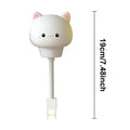 USB Night Light LED Cute Cartoon Night Lamp Bear Chick Kitten Remote Control for Baby Kid Bedroom Decoration Bedside Lamp