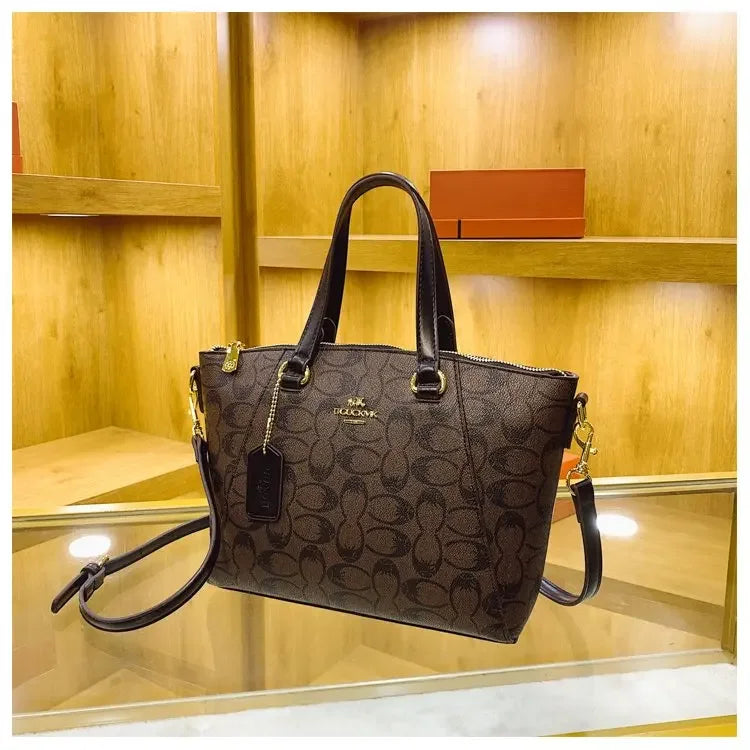 Vintage Original Textured Diaper Bag Square Satchel Women Luxury Purse Handbag Messenger Elegant Classic
