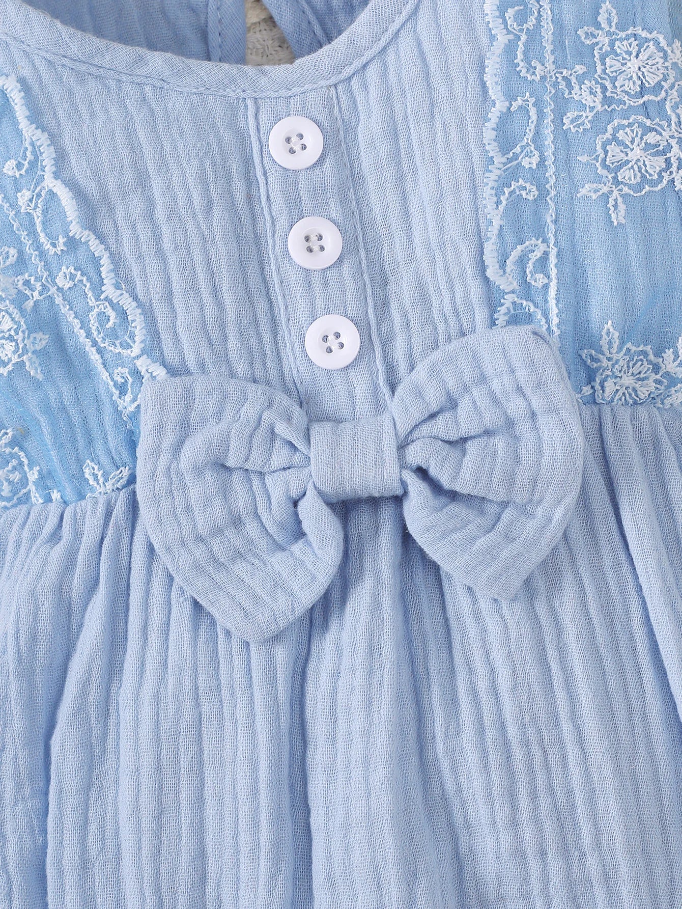 0-18 Months Baby Girl Romper Solid Color Sleeveless Round Neck Lace Edge Bow Romper+Headband Baby Girl Summer New Casual Bodysui