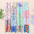 Random 60Pcs Cartoon Printing Hair Bows Hair Clip Baby Girls Hairbangs Hairgripes Fresh Rural Style Kids Headwear
