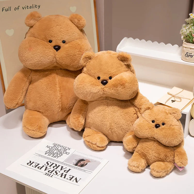 Cartoon Cute Series Pink Rabbit Duck Bear Plush Toys Bear Soft Dolls  Animal Stuffed Plush Birthday Gifts For Girls