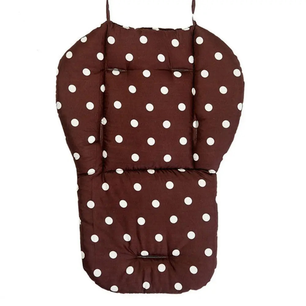 Universal Baby Warmer Cotton Stroller Chair Cushion 34x47x67cm Dot Liner Stroller Mat