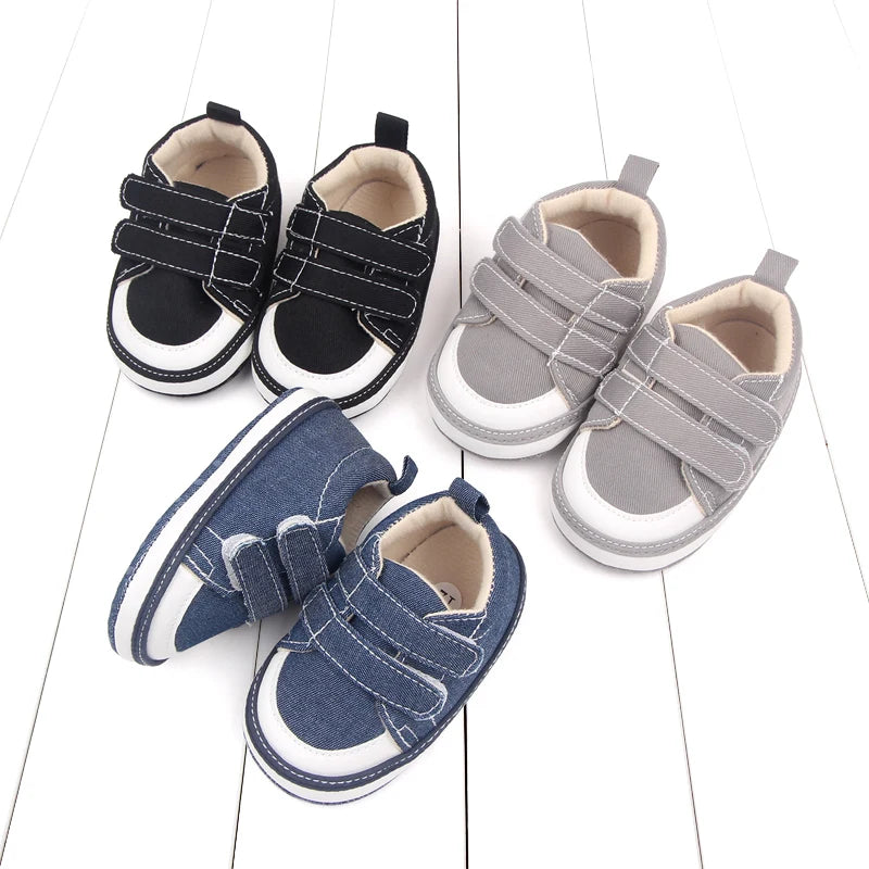 Spring and Autumn Baby Shoes Learning to Walk Shoes Anti-Slip Soft Sole for Boys and Girls 0-1 Year Old Baby Shoes