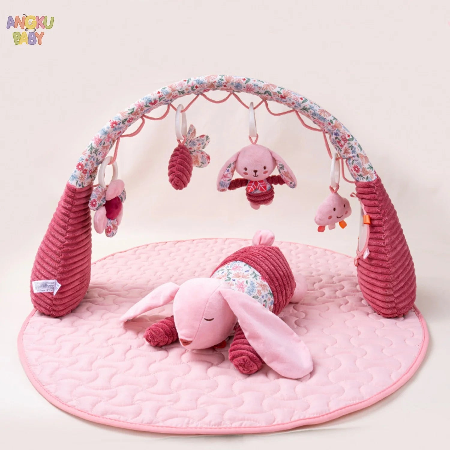 3 in 1 Baby Activity Gym Thickened Educational Fitness Frame for Children Foldable Infant Tummy Time Play Mat Stable Baby Toys