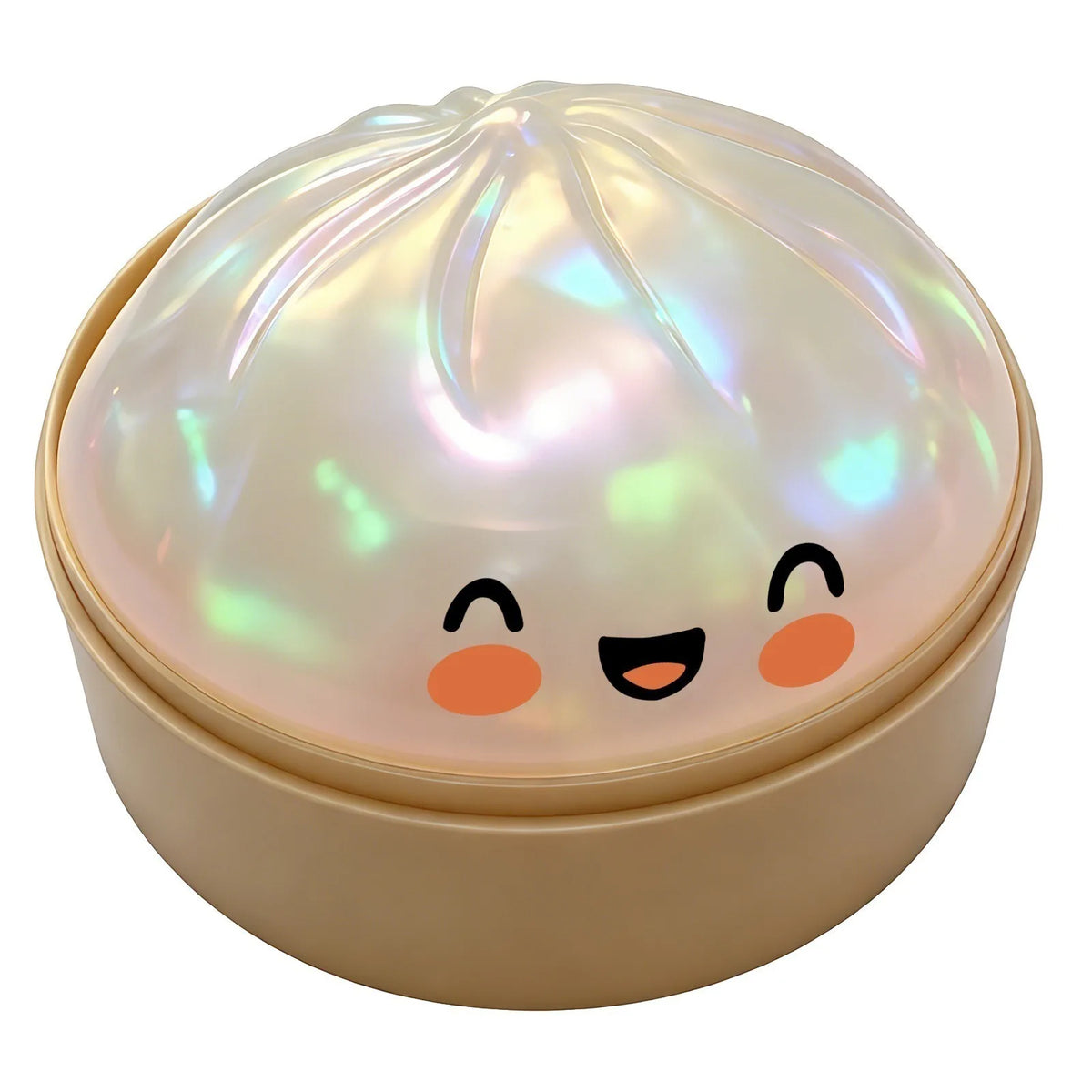 Ocean Halloween Ghost DumplingsToy Soft Slow Resilience Squishy Toy Fidget with Steamer Steamed Stuffed Bun Squishy Pinch Le