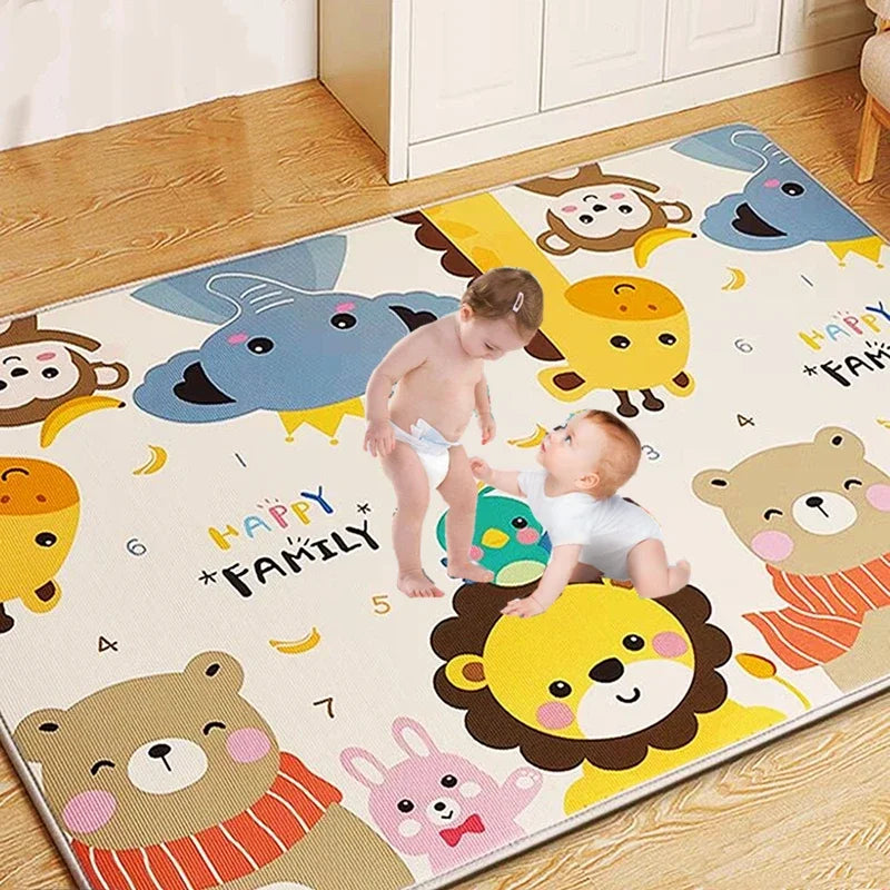 Crawling Play Mats Double Sided Pattern Baby Activities Non-toxic EPE Baby Activity Gym Room Mat Game Mat for Children's Mat Rug