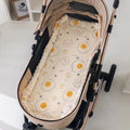 Soft Baby Stroller Cushion Comfortable Breathable Baby Pram Seat Mat Car Seat Cartoon Printed Dining Chair Cotton Pad