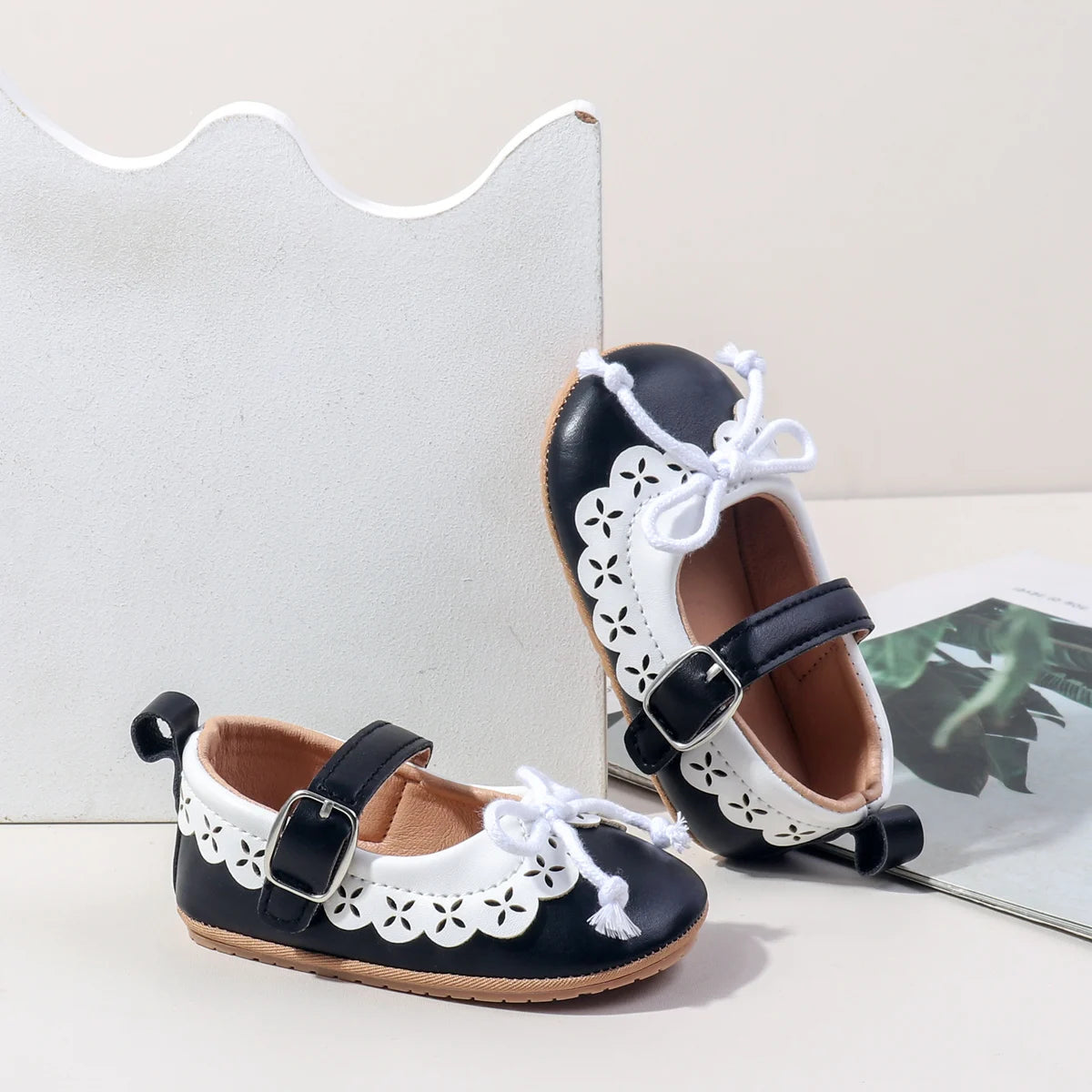 Hot Selling Spring And Autumn Baby Girls First Walking Toddler Shoes Cute Design For 0-18M Baby Girl Princess Shoes BBW7173