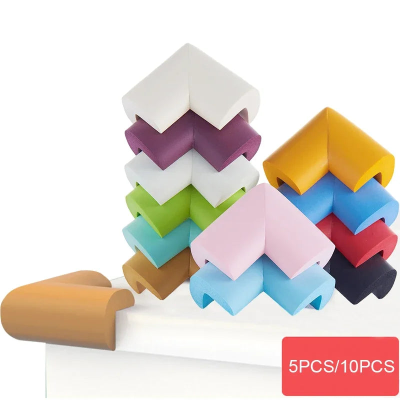5/10Pcs Soft Edge Safety Corners for Toddlers And Infants Home Furniture Protector Table Guards Infant Protection