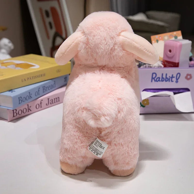 Hot 1pc 25/35/45CM Little Sheep Plush Toys Cute White Goat Stuffed Soft Doll Pillow For Birthday Christmas Gifts