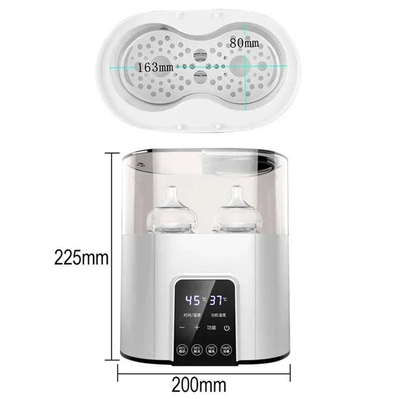 Baby Bottle Warmer Newborn Feeding Bottle Fast Heater Accurate Temperature Control Multifunctional Sterilizer Baby Accessories