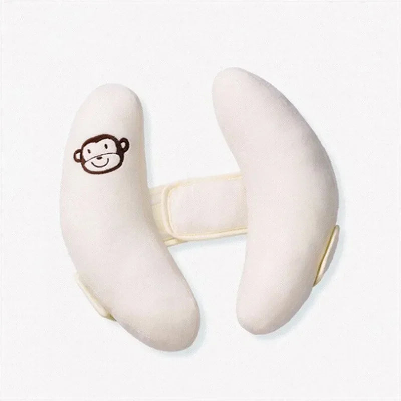 Baby Head Shaping Pillow Protects Cervical Neck Banana Pillow Seat Pillow Anti Deviation Head Baby Pillow Soft
