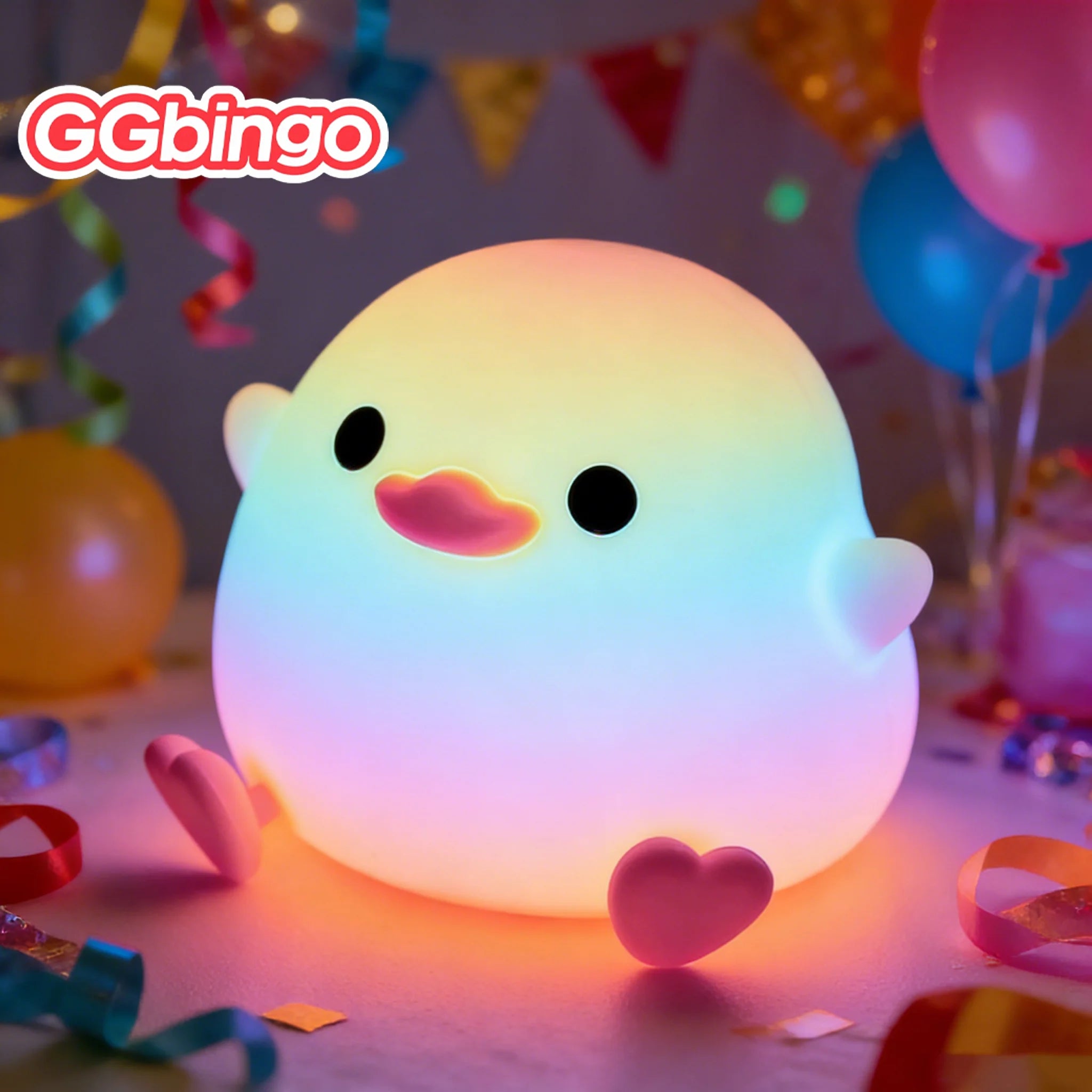 Cute Silicone Sheep Patting LED Night Light USB Rechargeable Dimmable Eye-Friendly Lamp for Kids Bedroom Decor Birthday Gift