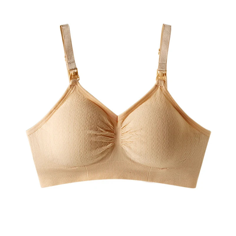 Nursing Bra Front Buckle For Breastfeeding Breathable Maternity Underwear Seamless Push Up Model S1