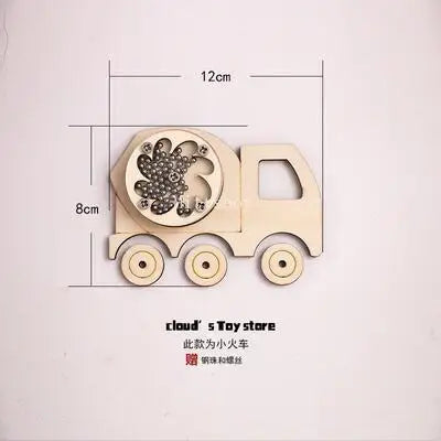 Busy Board Crib Pet Cradle Bottom Plate DIY Accessories Seesaw Switch Valve Wood Chips Square Round Educational Toy For Children