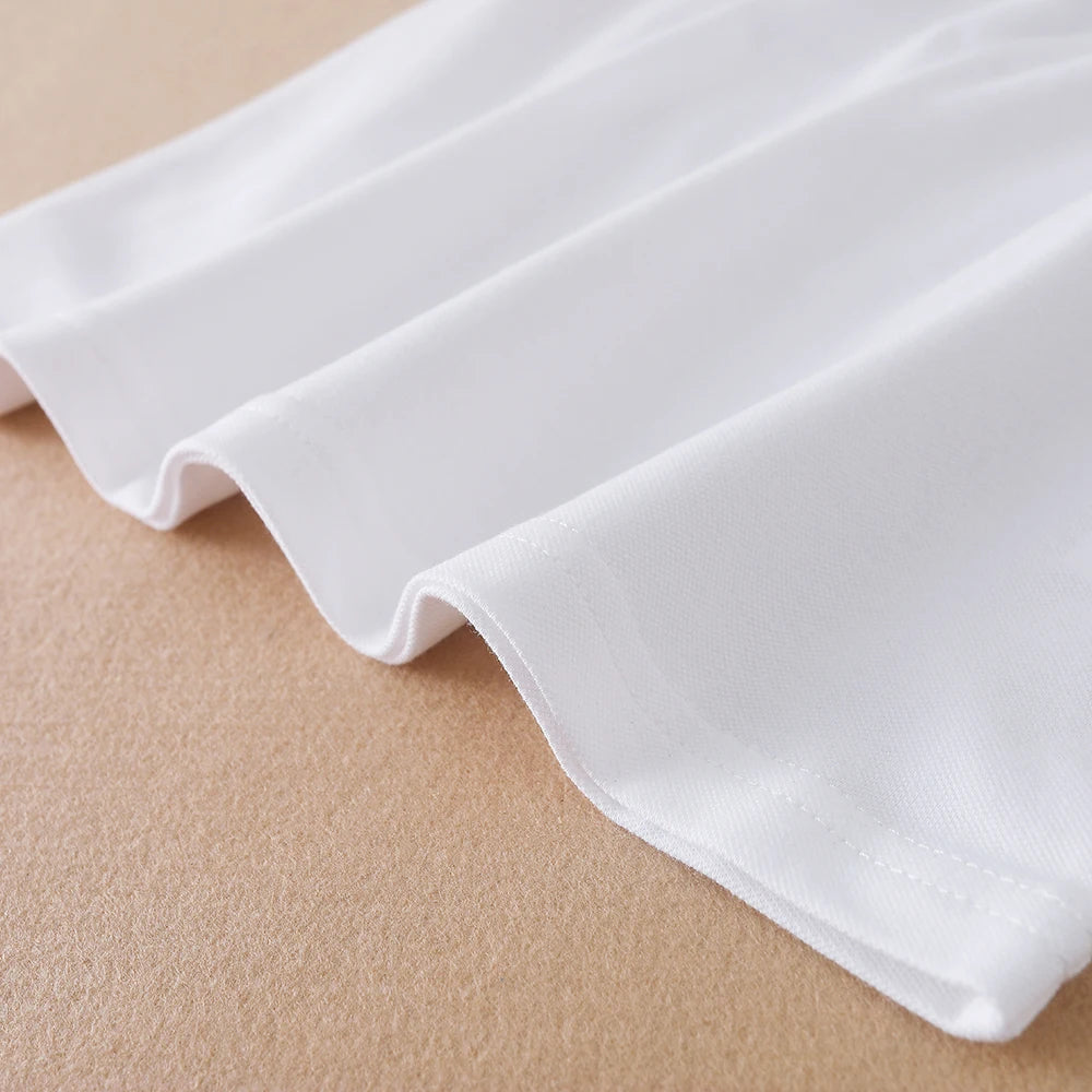 3-12 Age Girls Polo Summer Children Short Sleeve T-shirts 2024 New Kids Turn Down Collar Clothing Baby Cotton Tops