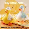 Duck Squishy Toy – Cute Fluffy Duckling Shape, Squeeze to Relieve Stress, Portable Size, Unzip Flower Feature,Fun for All Ages