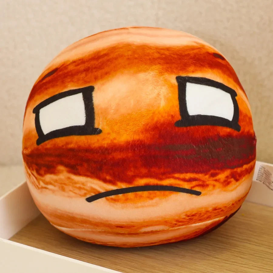 Nice Wholesale Hot Planet Pillow Plush Toy 10 Styles Earth Moon Sun Mars Doll Children's Cognitive Stuffed Ornaments Polandball