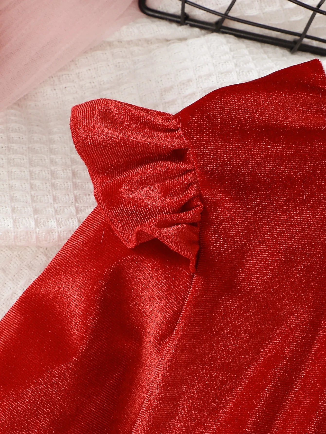 4-7 Year Children Girls Dress Round neck Satin Stars Tulle Ceremonial Dress for Girls' Spring  Autumn Fashion Party Dress