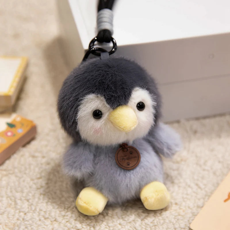 Soft Plush Cute Animal Pendant Dolls - Panda Fox Sloth Cat Dinosaur Bunny Capybara Pig Stuffed Toys for Children Gifts