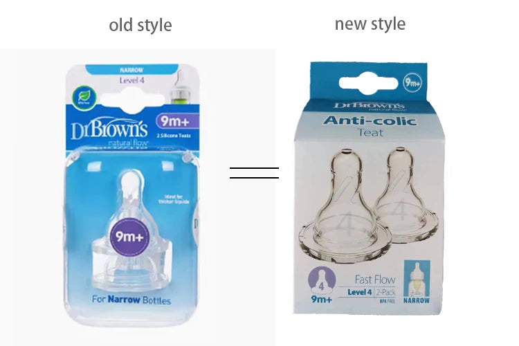 Dr. Brown's newborn Glass baby bottle/Anti-colic/baby glass bottle/standard caliber/120ML 250ML