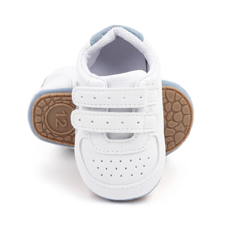 New Fashion Baby Shoes Spring and Autumn High Quality TPR Sole Anti-slip Water Proof Toddler Prewalking Outdoor Sneaker D2736
