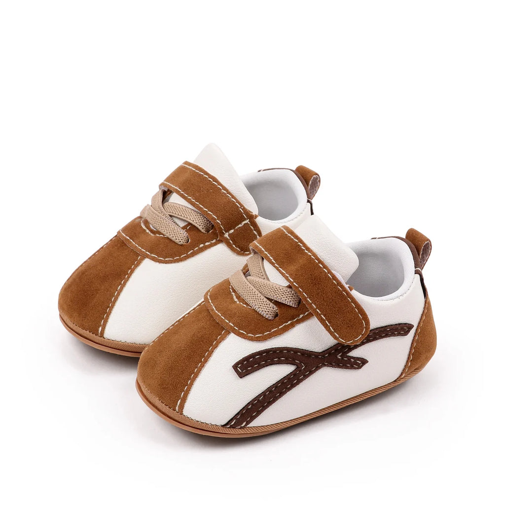 Baby Boys And Girls First Walking Indoor Outdoor Toddler Shoes Spring And Autumn High Quallity TPR Sole Soft And Comfortable