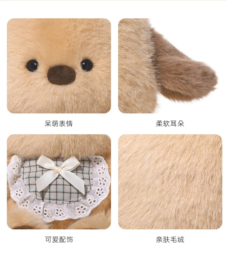 Cuddly Sheep Rabbit Dog Dinosaur Fox Plush Toy for Kids Cute Stuffed Animal Lamb Doll Children's Gift Soft Sleeping Appease Toy