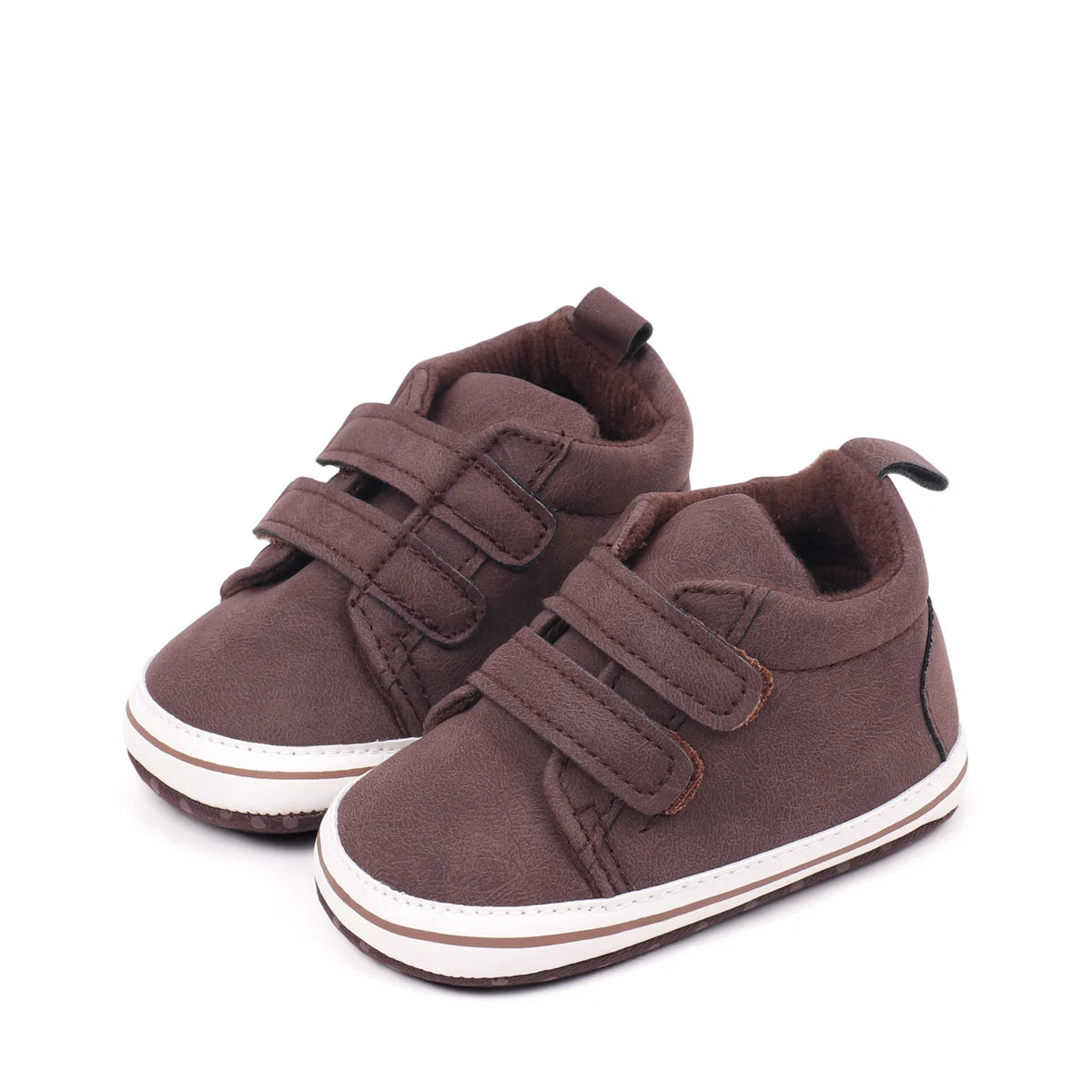2025Hot Sale Autumn Baby Boys First Walking Indoor Outdoor Toddler Shoes With High Quality TPR Sole For 0-18M Fashionable Design
