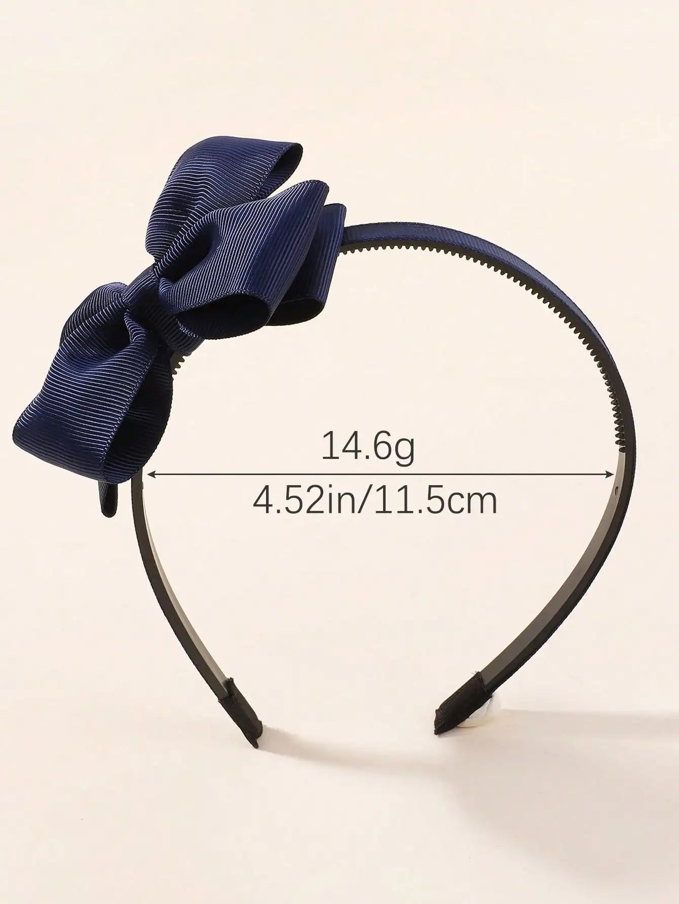34Pcs Navy Blue Bow Hair Accessories Set for Girls Kids Hair Clips Headbands Elastic Hair Ties School Uniform Hair Styling Tools
