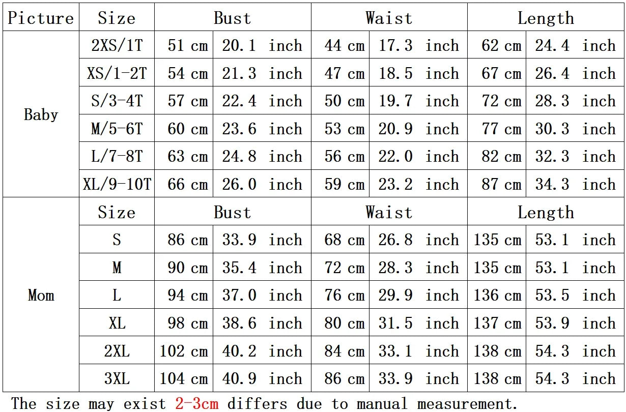 Beach Mother Daughter Dress Children's Clothing Vestidos Boho Long Dress Women Family Matching Outfits Girls Dresses Kids Summer