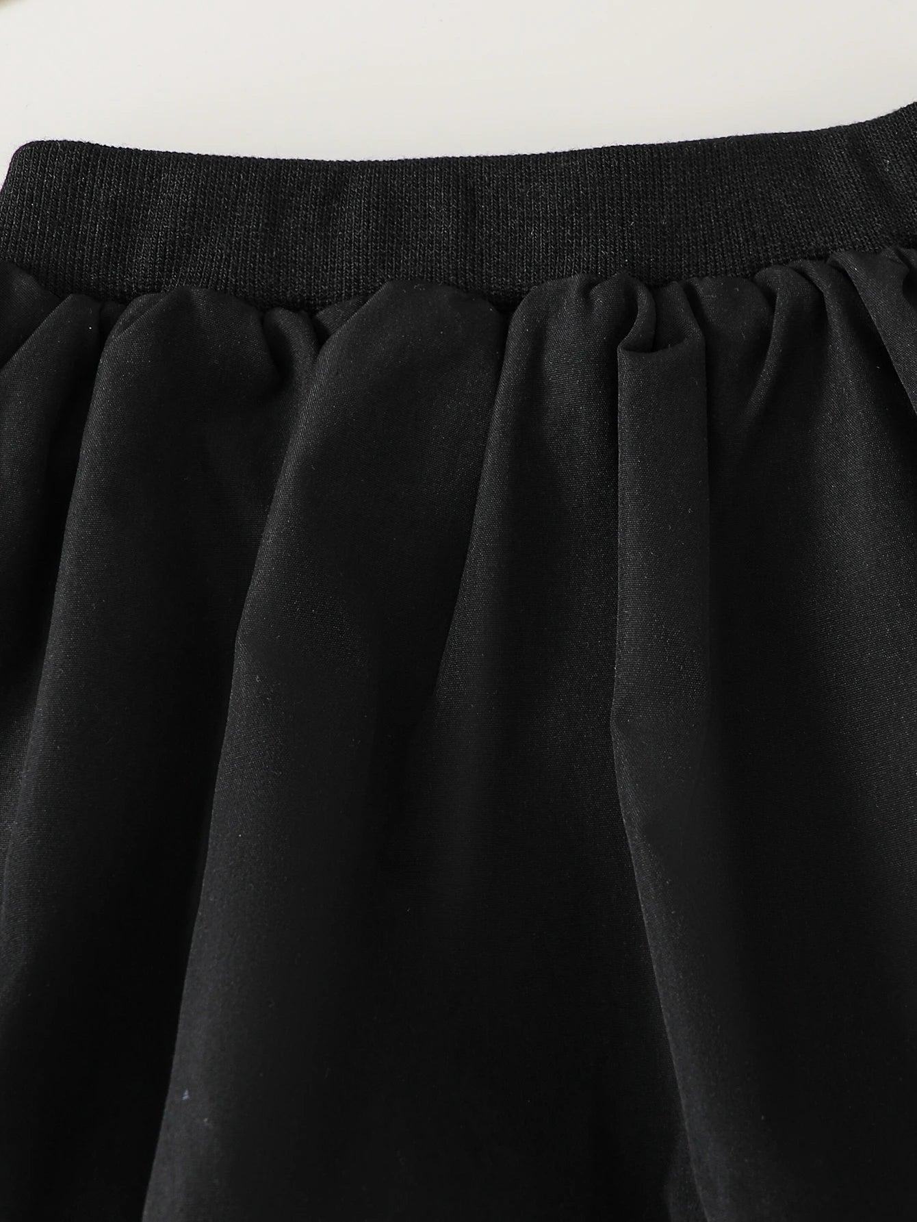 Summer Baby Girl Set Round Neck Small Bow Sleeveless+Black bud skirt Half Skirt 2Pcs/Set 0-3 Year Old Baby Girl Fashion Set