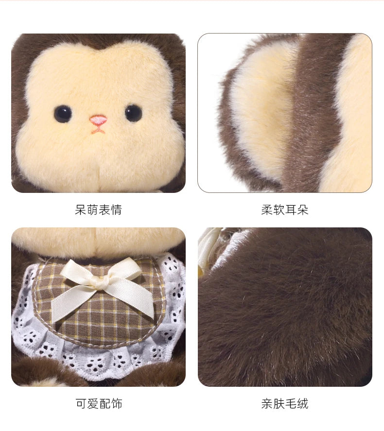 Cuddly Sheep Rabbit Dog Dinosaur Fox Plush Toy for Kids Cute Stuffed Animal Lamb Doll Children's Gift Soft Sleeping Appease Toy