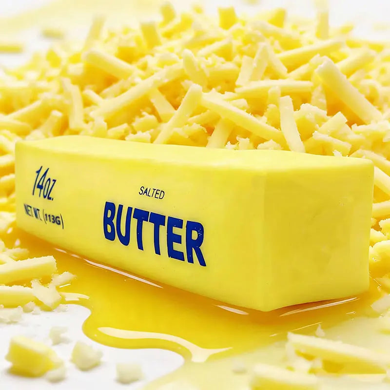 Butter Stick Squishy Fidget Toys Elastic Cheese Stick Funny Squeeze Prank Toy Stress Anxiety Relief Game