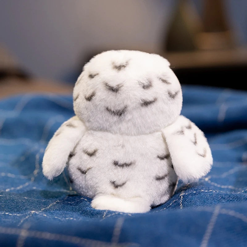 Cartoon Hedwig Owl Plush Toys Soft Stuffed Animal Plushie Shoulder Decor Fun Toy for Boys & Girls Birthday Gift