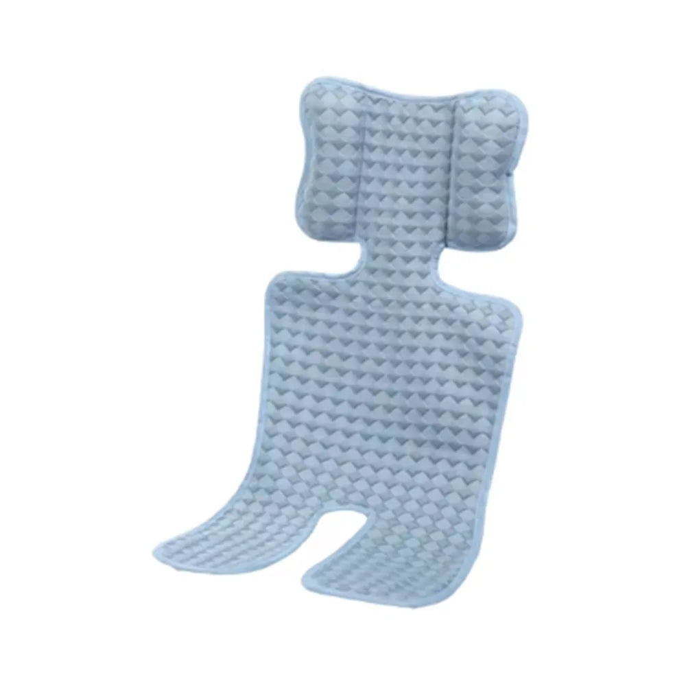 Comfortable Baby Stroller Cooling Seat Mat Soft Breathable Baby Stroller Cushion Solid Color Seat Liner Pushchair Car Mat