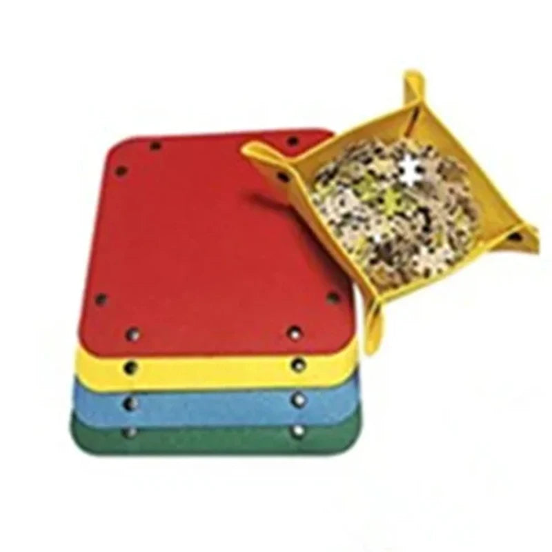 Professional Puzzle Roll Mat Blanket Felt Mat For Up To 1500 2000 3000 Piece Puzzles Portable Travel Storage Bag