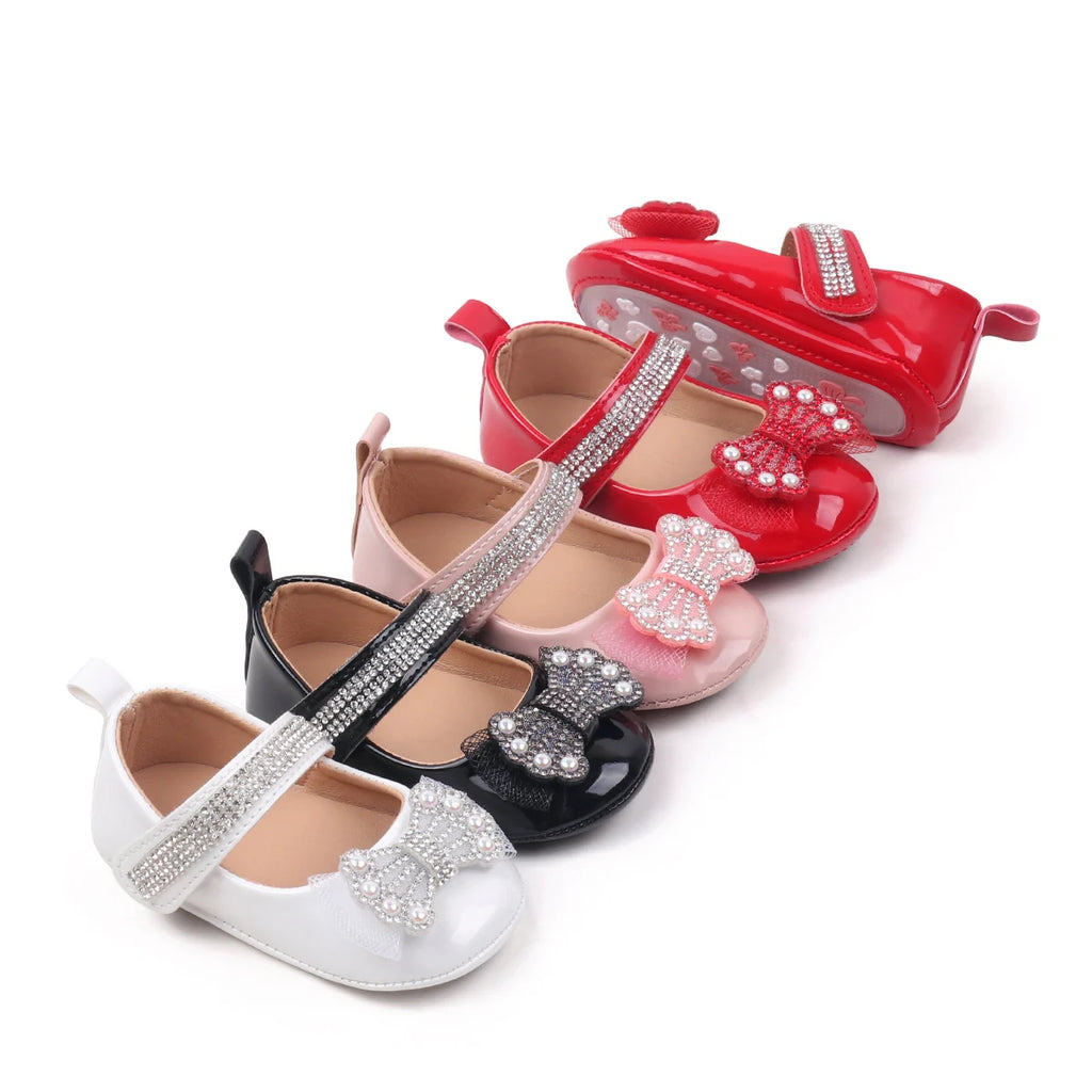 Spring/Summer New Cute Children's Shoes - 0-1 Years Old Princess Shoes, Anti-Slip Shoes, New Baby Learning Walkers