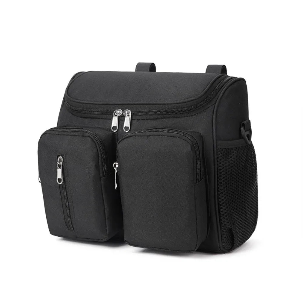 Waterproof Mommy Shoulder Bag Multi-Pocket Oxford Cloth Stroller Storage Hanging Bag Multifunctional Large Capacity