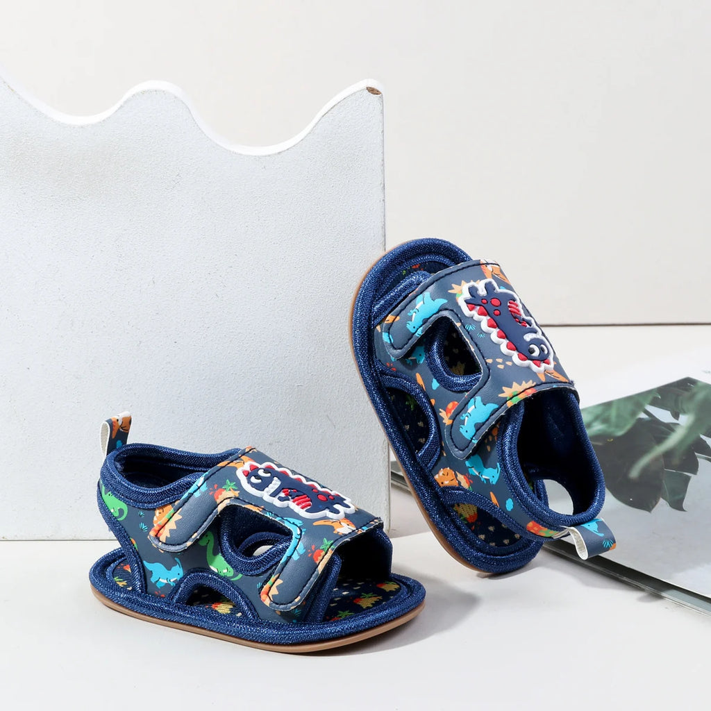2026 Summer Baby Boys And Girls First Walking Toddler Shoes High Quality PU Leather And TPR Sole Cute Design For 0-18 Months