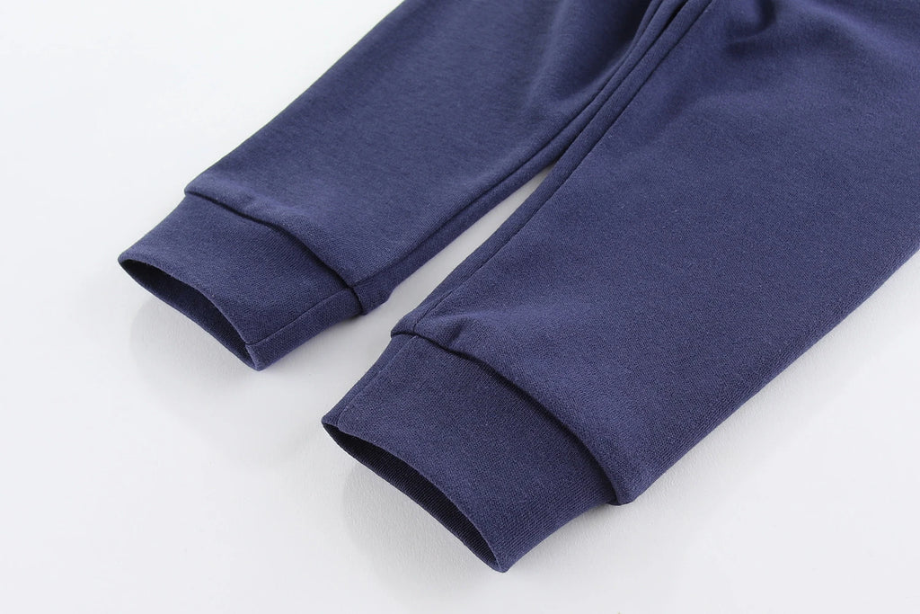 4-Piece Unisex Baby Pants 100%Cotton Solid Color 0-24 Months Boy Girl Trousers Four Seasons Infant Clothes